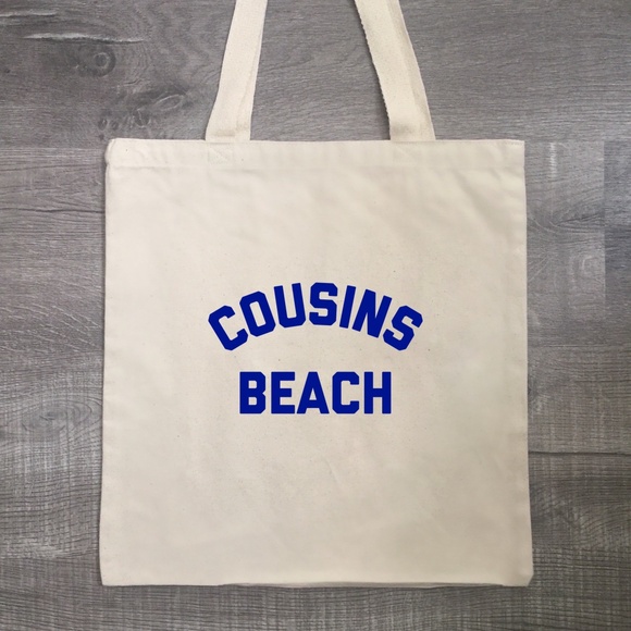 Cousins Beach Team Conrad Infinity ♾️ Summer I Turned Pretty tote bag - Picture 1 of 11